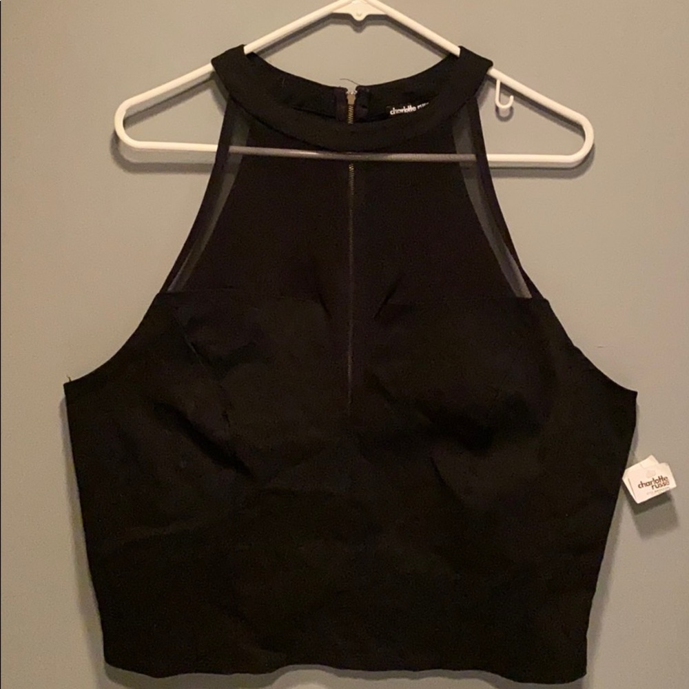 Charlotte Russe Plus Size Crop Top